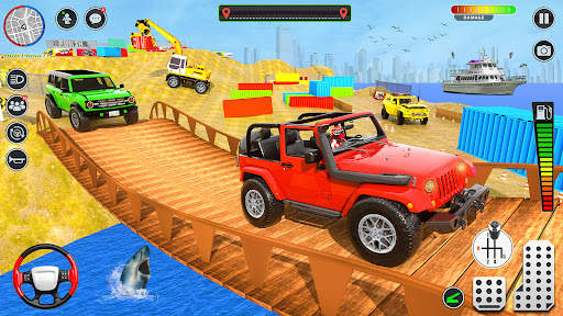 Offroad Jeep SUV Driving Games screenshot 4