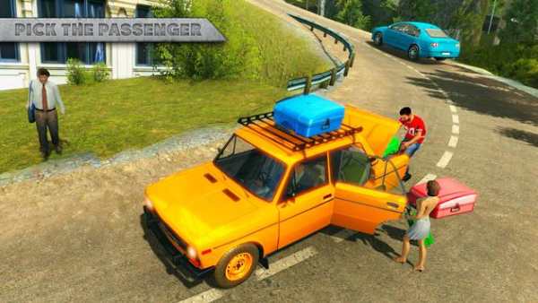 Offroad Taxi Driving Simulator 3D screenshot 8