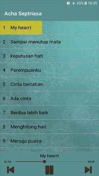Lagu Acha Septriasa offline 2019 screenshot 1