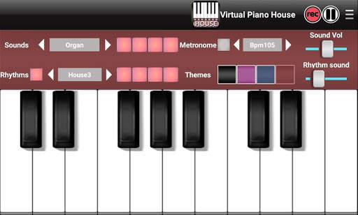 Virtual Piano Electro House 6 تصوير الشاشة