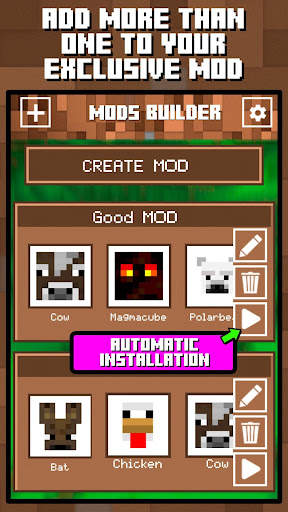 Mods Builder for Mine PE screenshot 3