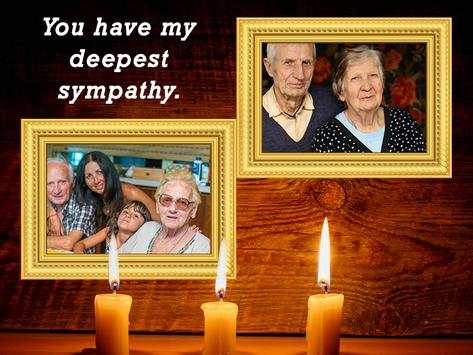 Condolence & Sympathy Photo Frames screenshot 1