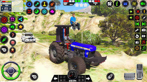 Tractor Driving Tractor Games screenshot 4
