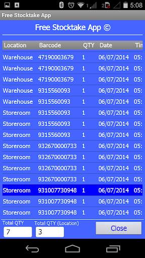 Free Stocktake App screenshot 6