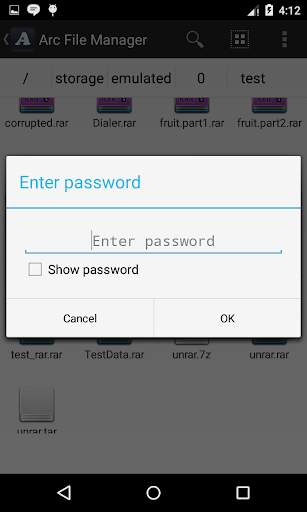 Arc File Manager screenshot 7