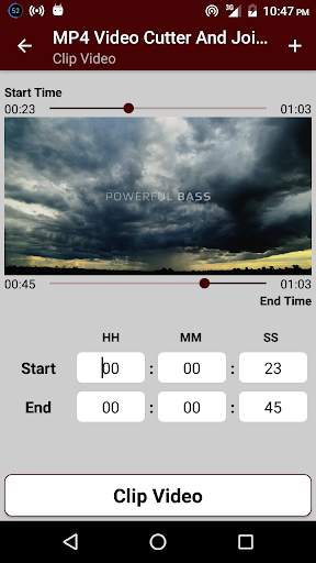 MP4 Video Cutter And Joiner screenshot 3