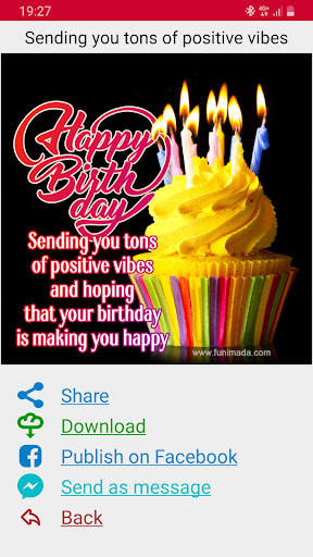 Happy Birthday Cards App screenshot 7