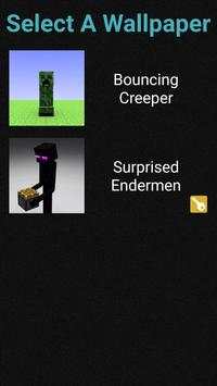 Live Wallpaper - Minecraft screenshot 1