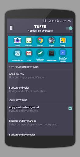App Shortcuts - Easy App Swipe (TUFFS Pro) screenshot 4