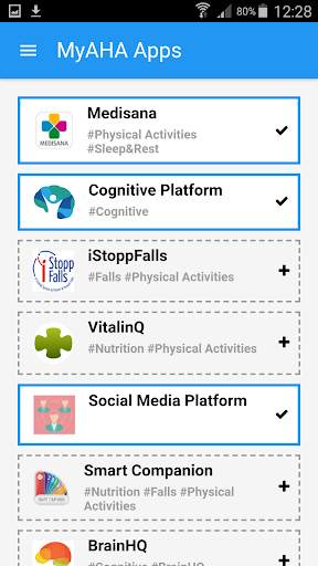 My-AHA Dashboard screenshot 6