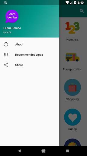 Learn Bemba offline screenshot 1