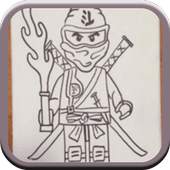 How To Draw Lego Ninjago 1.0