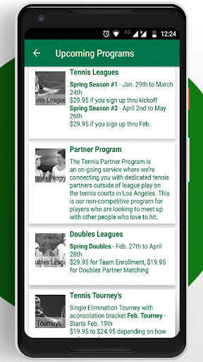 Tennis League Network App screenshot 3