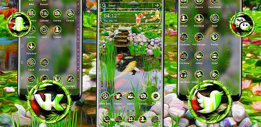Water Garden Theme Launcher screenshot 2