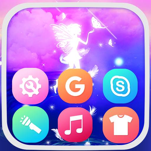 Angel Launcher Theme 4.2
