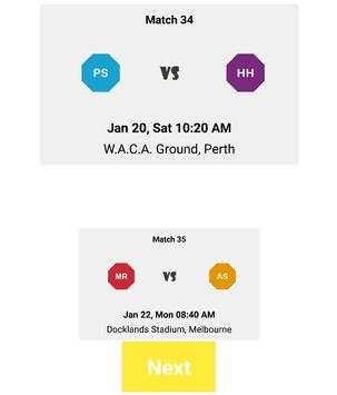 Big Bash League Cricket Live screenshot 1