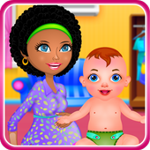 baby princess caring game 2 icon