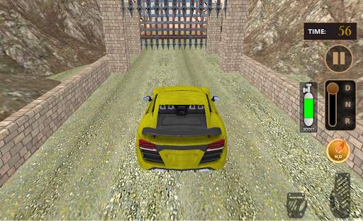Real Speed Car Escape Stunt screenshot 8