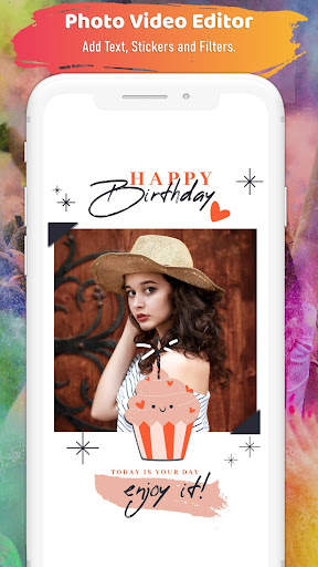 Birthday Video Maker with Song screenshot 4