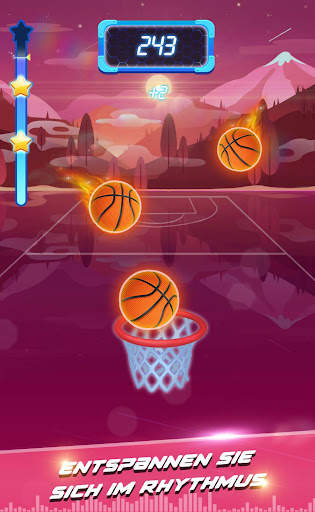 Beat Dunk - Free Basketball mit Pop Music screenshot 2