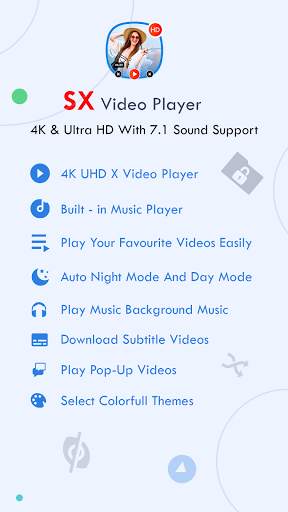 SX Video Player - All Format video player 2021 screenshot 1