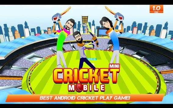 Mini Cricket Mobile screenshot 2