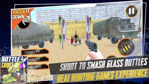 Stylish Bottle Shooting Game screenshot 3