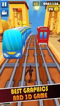 Subway Iron Hero Man Running Clash 👊🔱 screenshot 8