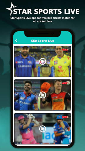 Star Sports Guide - Livr Cricket TV 2021 screenshot 2