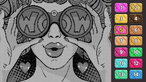 Cross Stitch: Color by Number screenshot 6