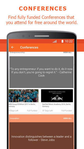 SomaApp : Free Scholarships, Paid Internships. screenshot 2