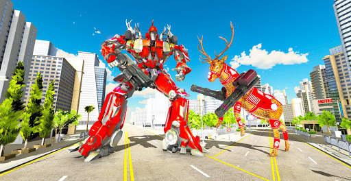 Real Deer Robot Hunting: Robot Transforming Games screenshot 1