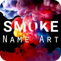 Name Art Smoke Effect : Stylish Name Maker logo