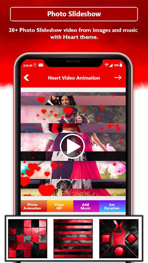 Heart Photo Effect Video Maker screenshot 3