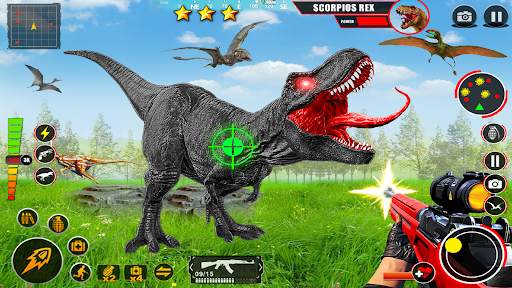 Real Dino Hunter : Gun Games screenshot 8