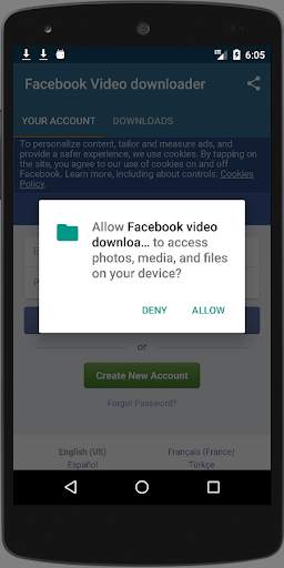 Video downloader for Facebook screenshot 2