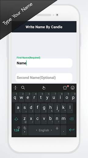 Write Name By Candle - Art Name screenshot 3