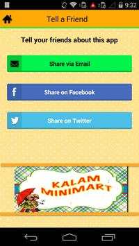 Kalam Mini Mart स्क्रीनशॉट 4