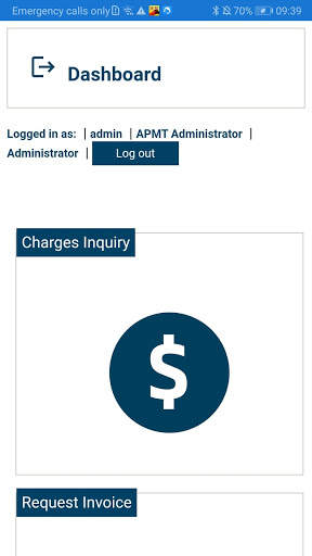 APMT Liberia Customer Portal screenshot 2
