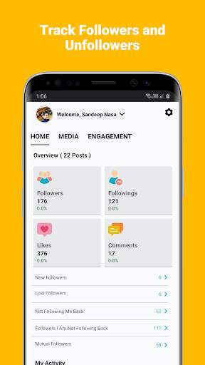 Insights - Follower Analyzer For Instagram screenshot 1