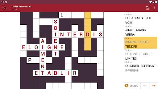 Mots Casés (Mots cachés) screenshot 15