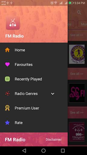 FM Radio - Live Indian Stations screenshot 2