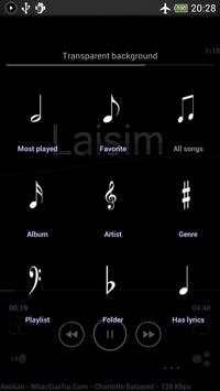 Laisim Silver Music Player screenshot 3