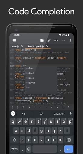 Brackeys IDE - Code Editor for Android screenshot 2