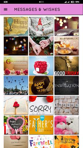 Messages and Wishes 25000+ screenshot 5
