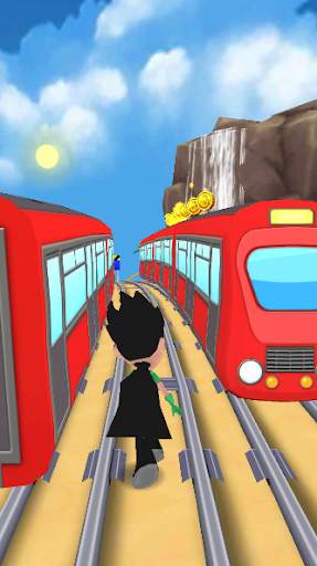 Superhero titans subway: Go teen Rush screenshot 2