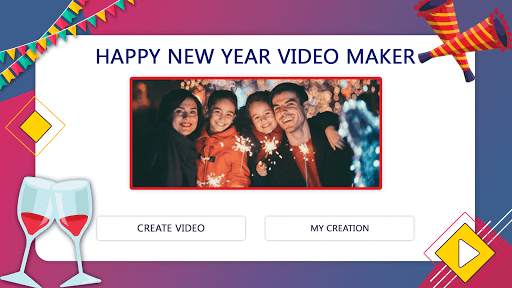 New Year Video Maker screenshot 1