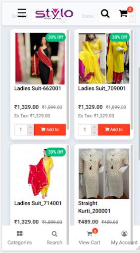 Stylo Fashion Wear screenshot 4