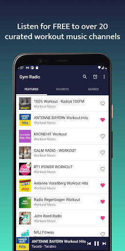 Gym Radio - Workout Music 2021 screenshot 1