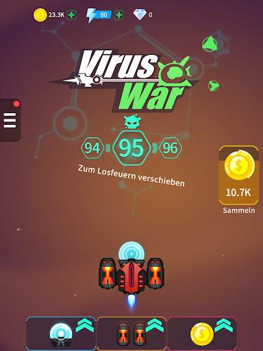 Virus War - Weltraum screenshot 12